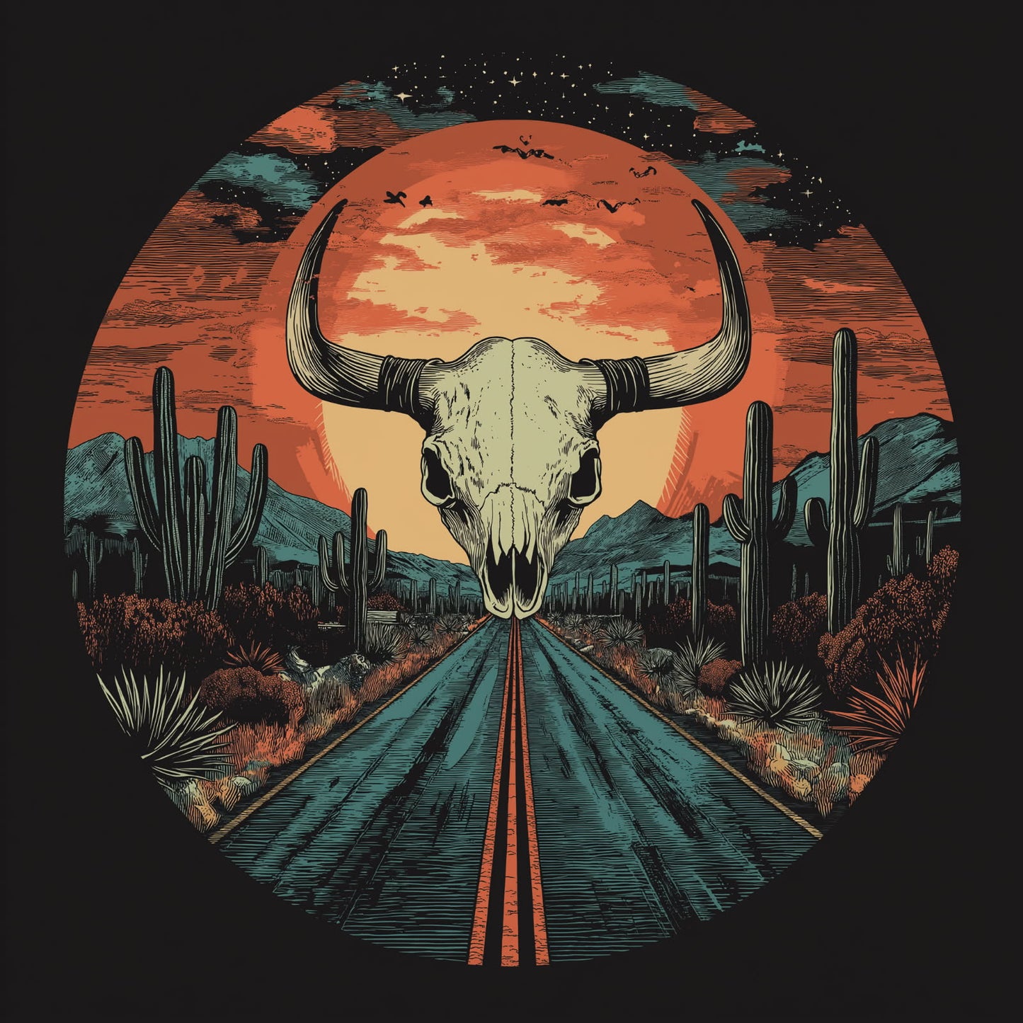 **Arizona Bike Week 2025 Signature V/C Design**