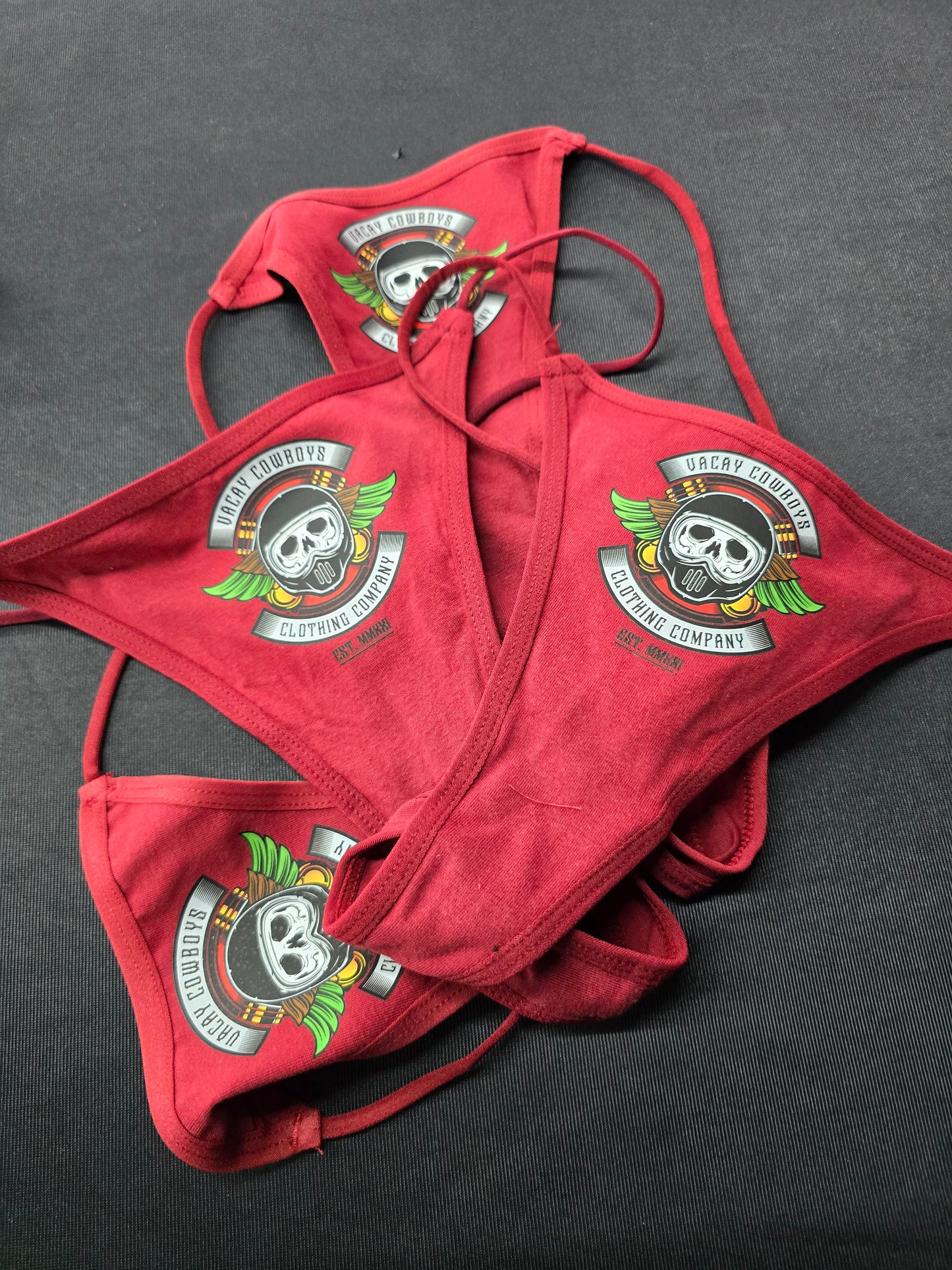 G-String Thong - Ollie Series - RED