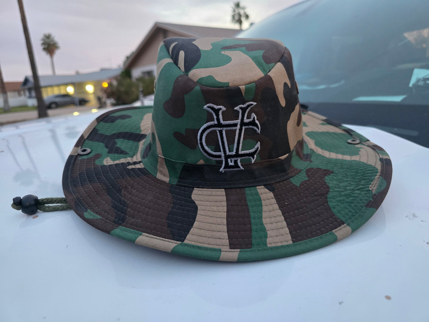 Boonie Embroidered Hat - Camo
