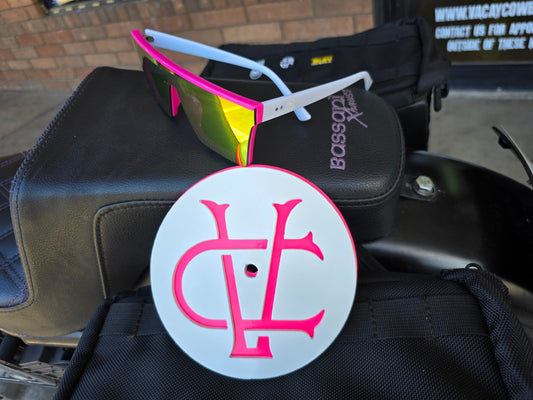 Intake Air Cover White & Pink