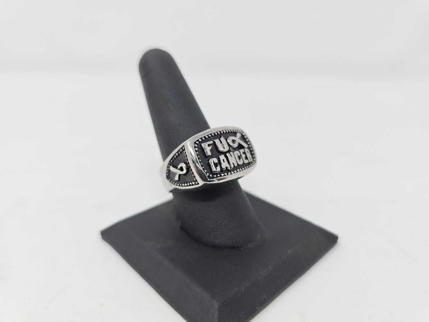 Fuck Cancer - Stainless Steel Ring