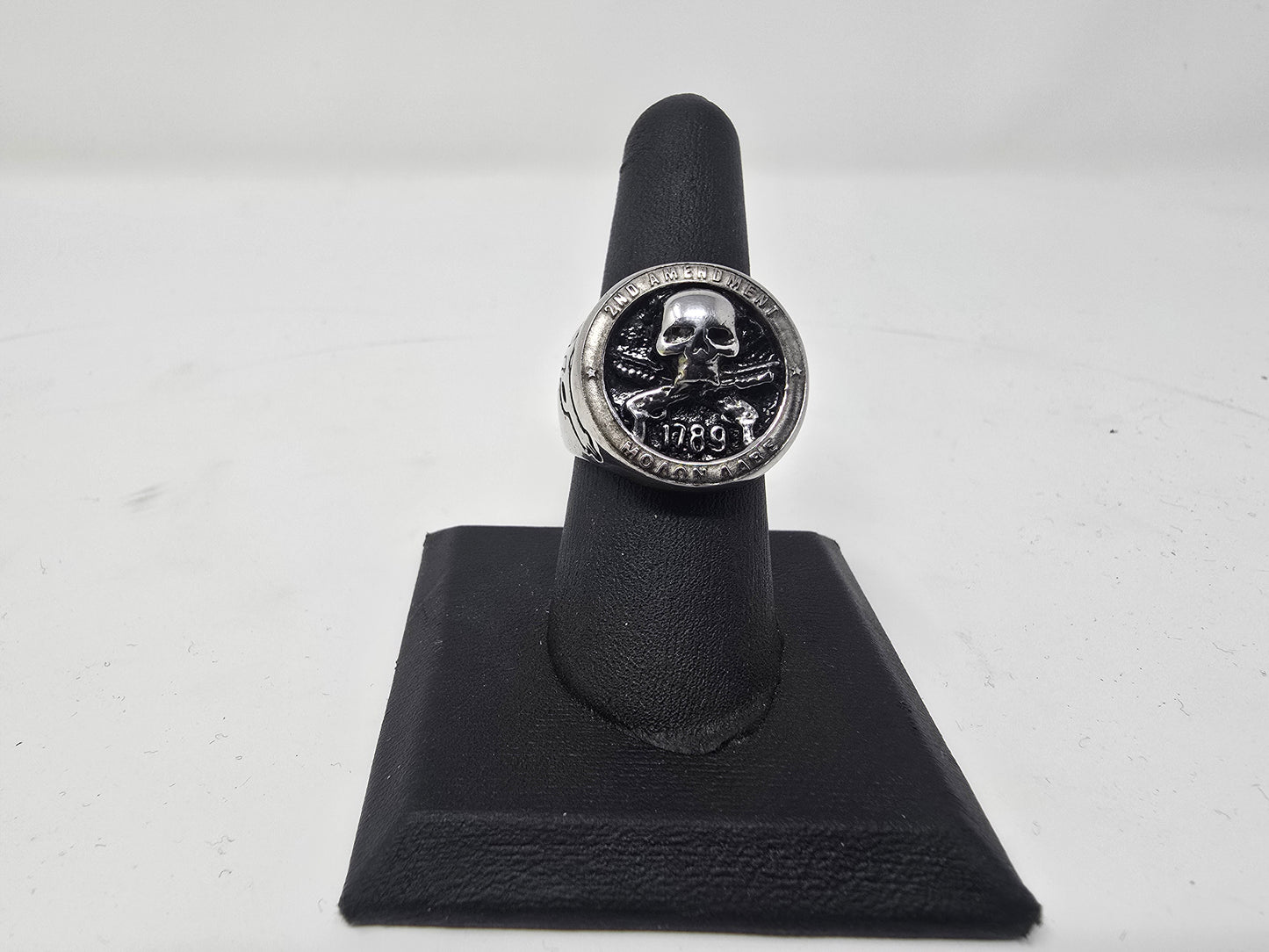 2nd Amendment Support - Stainless Ring