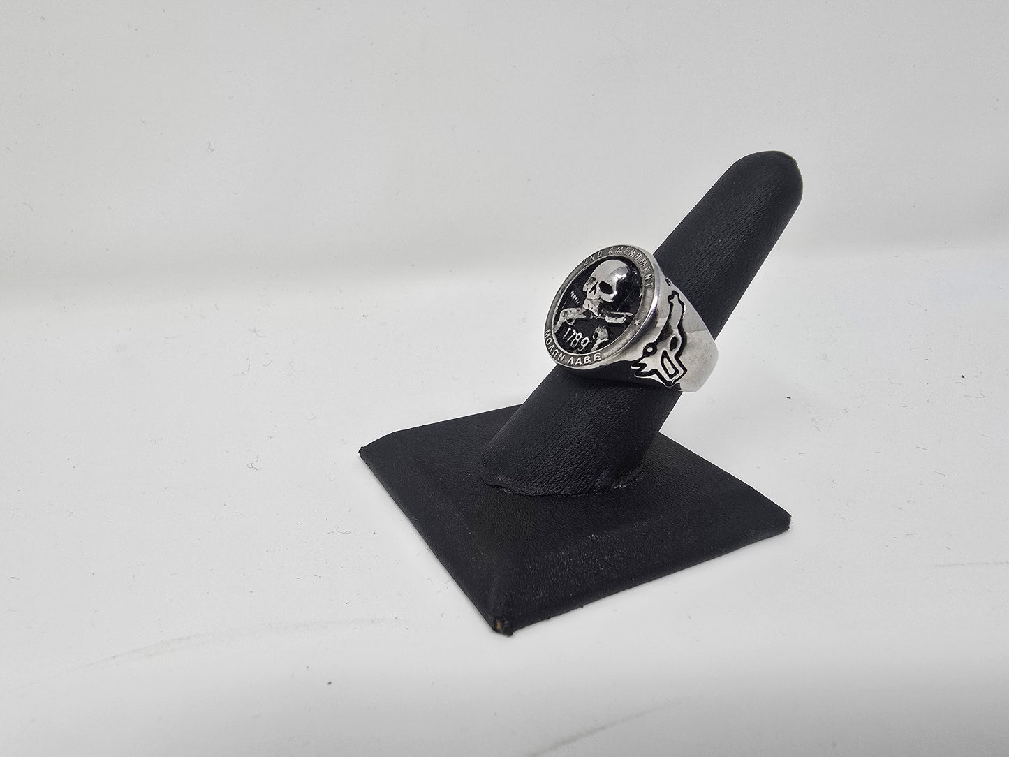 2nd Amendment Support - Stainless Ring
