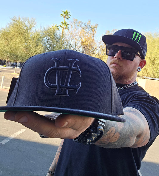 Monogram Hat - Black