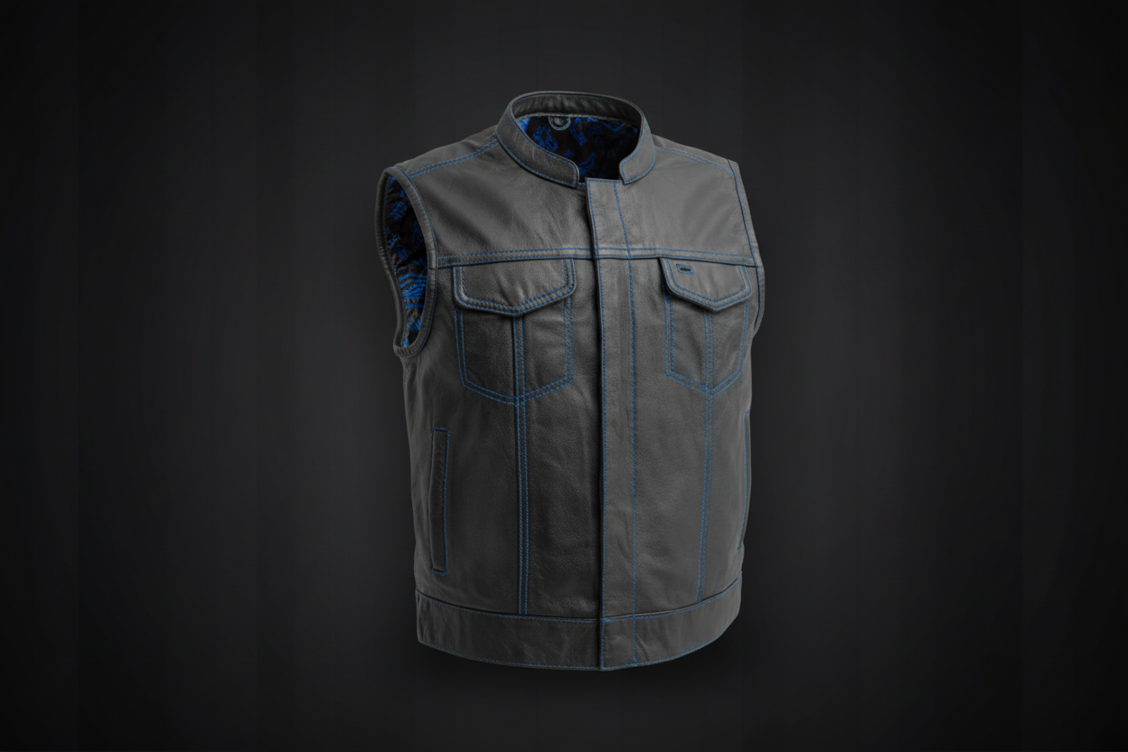 Club Cut - Blue Stitch