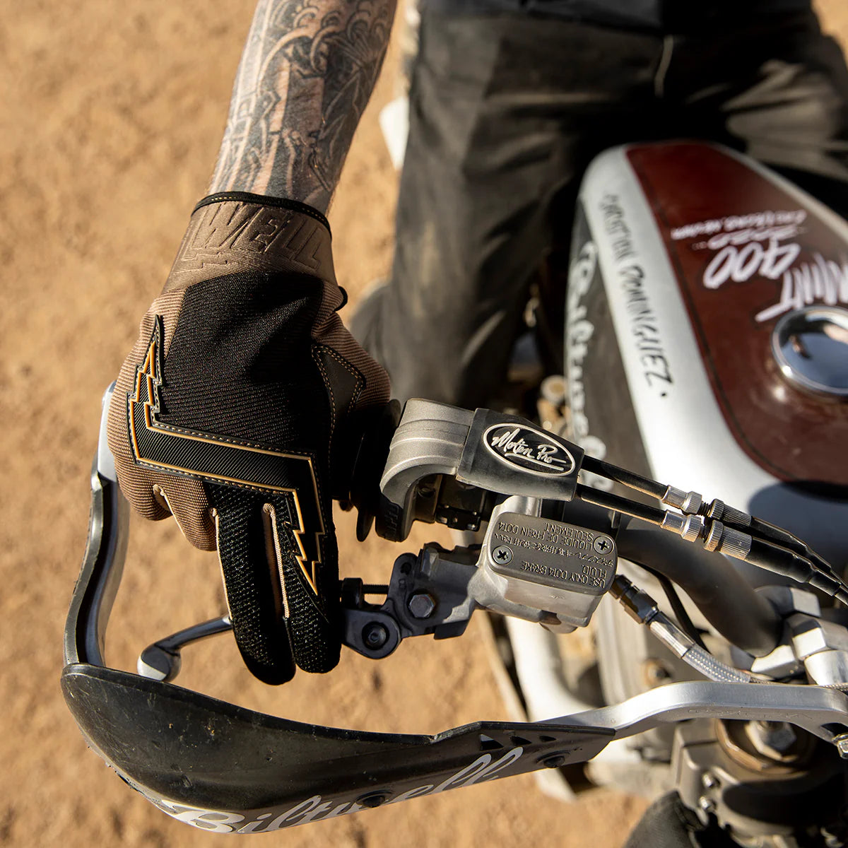 Baja Gloves - Chocolate - Biltwell
