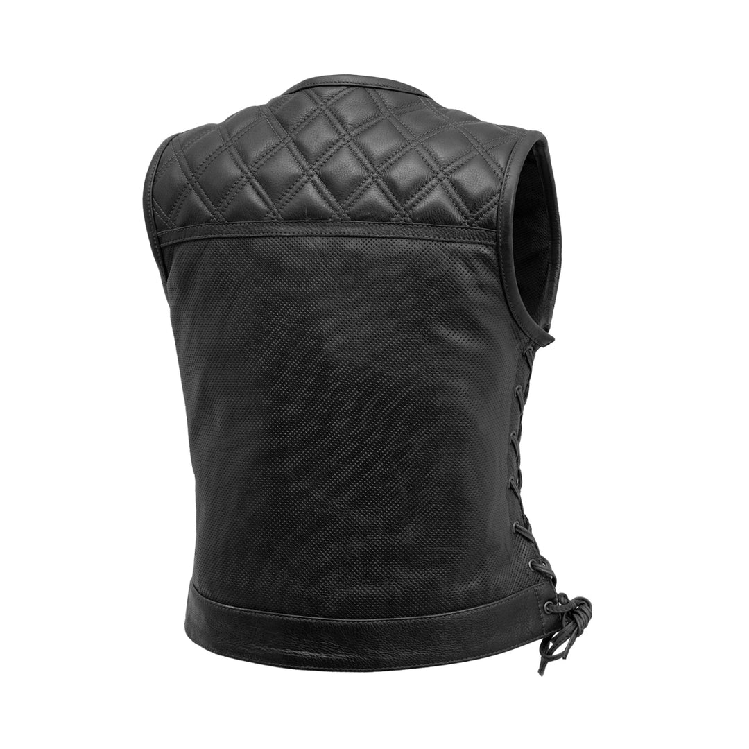 Perforated Leather Bonnie Vest