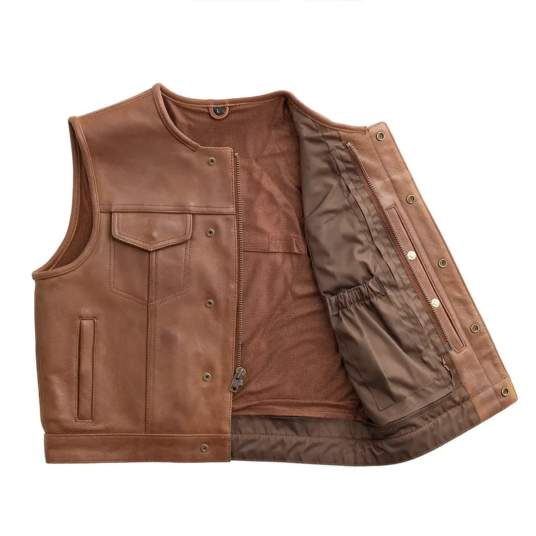 Lowside Leather Vest