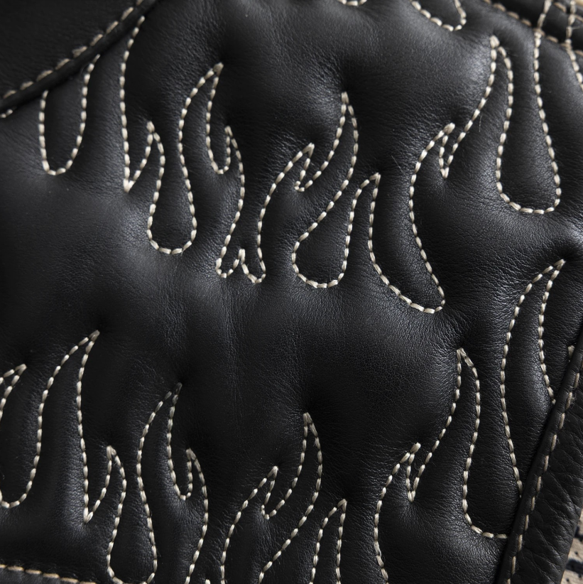 Inferno Rogue Leather Vest - Aaron's Choice Vest