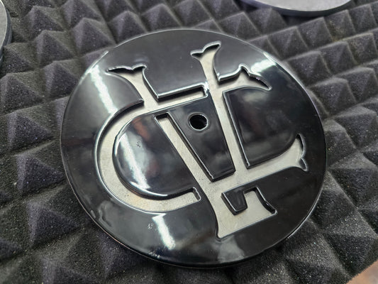Intake Air Cover Black & Chrome