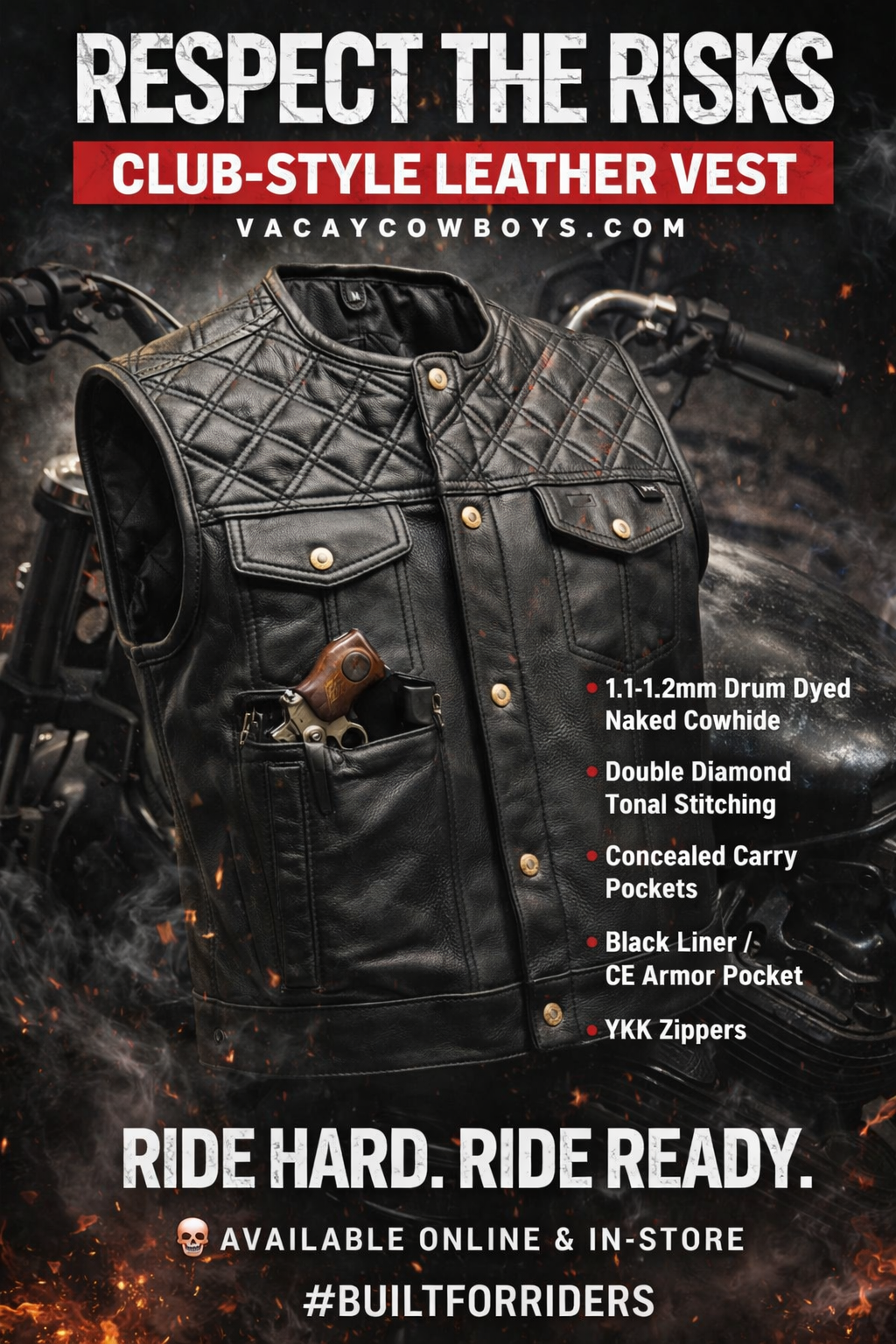 Respect the Risks Vest - Lowside