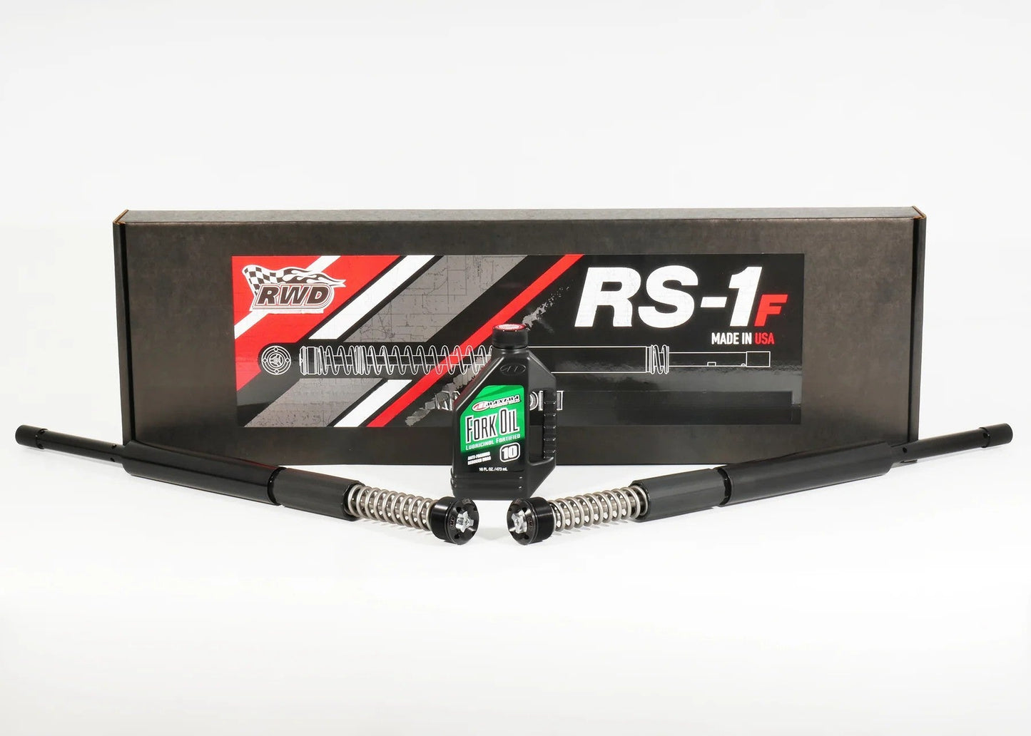 RWD RS-1F Front Fork Cartridge System for 2014 - 2025 Harley Davidson Touring Models