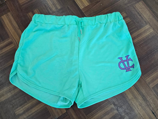 Ladies Casual Shorts - Seafoam