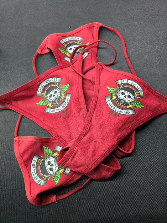 G-String Thong - Ollie Series - RED