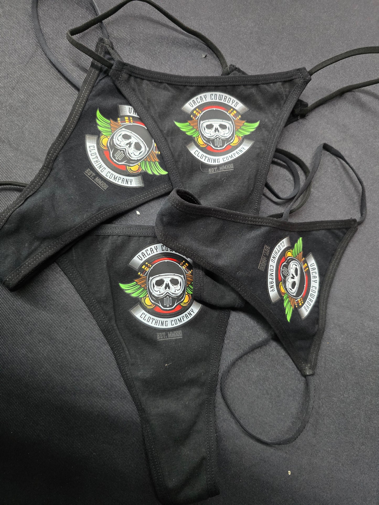 G-String Thong - Ollie Series - Black