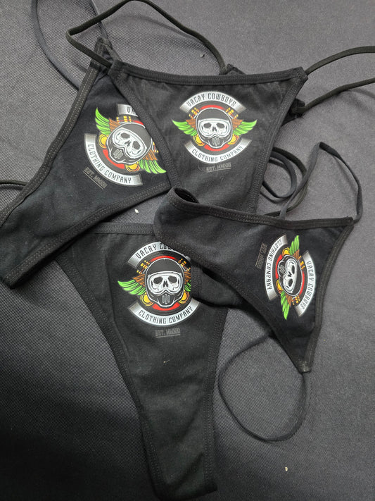 G-String Thong - Ollie Series - Black