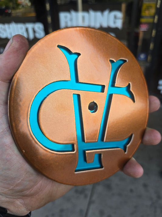 Intake Air Cover Copper & Teal