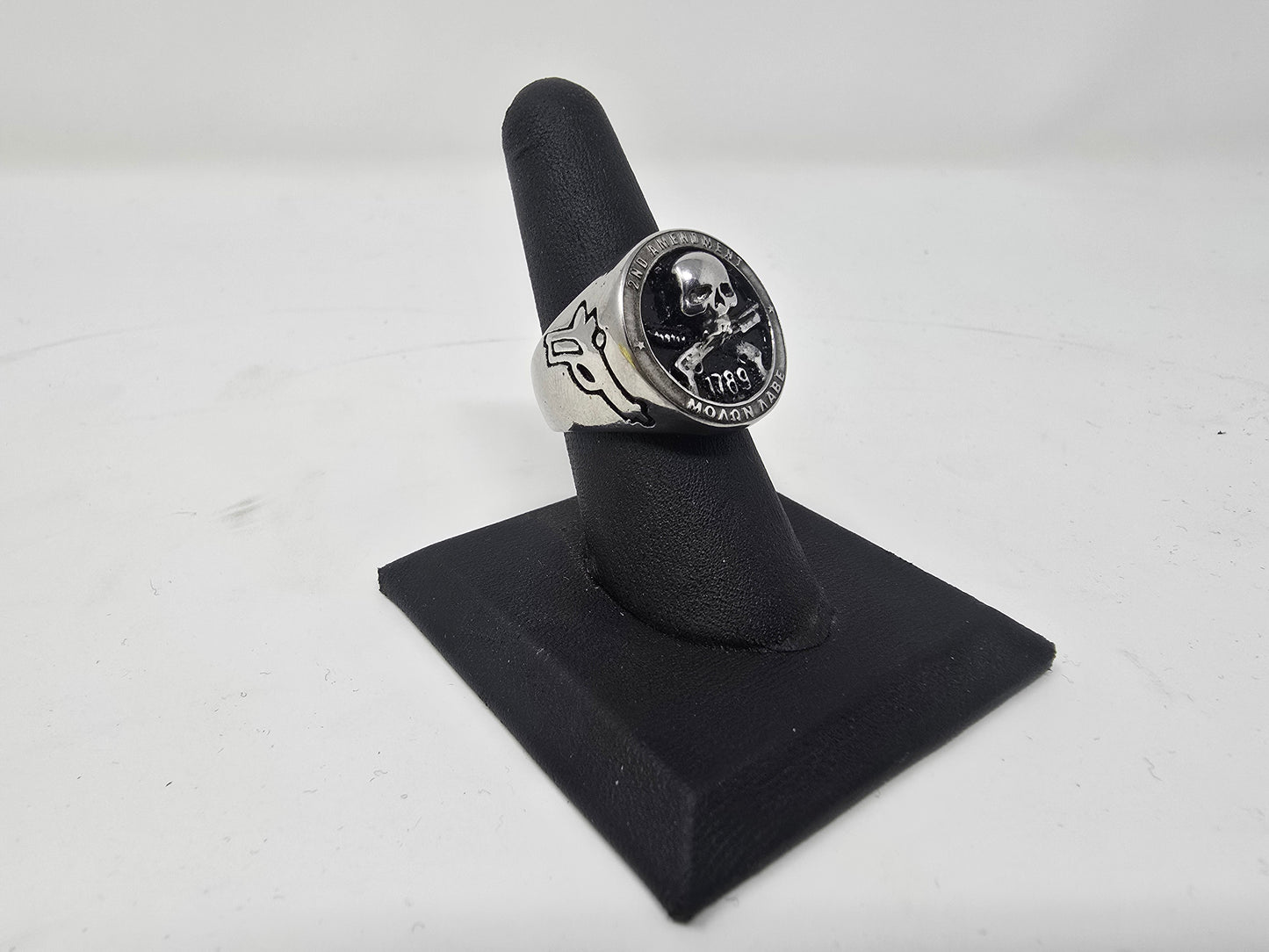 2nd Amendment Support - Stainless Ring