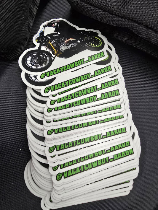 Vacaycowboy_Aaron Rider Support Sticker