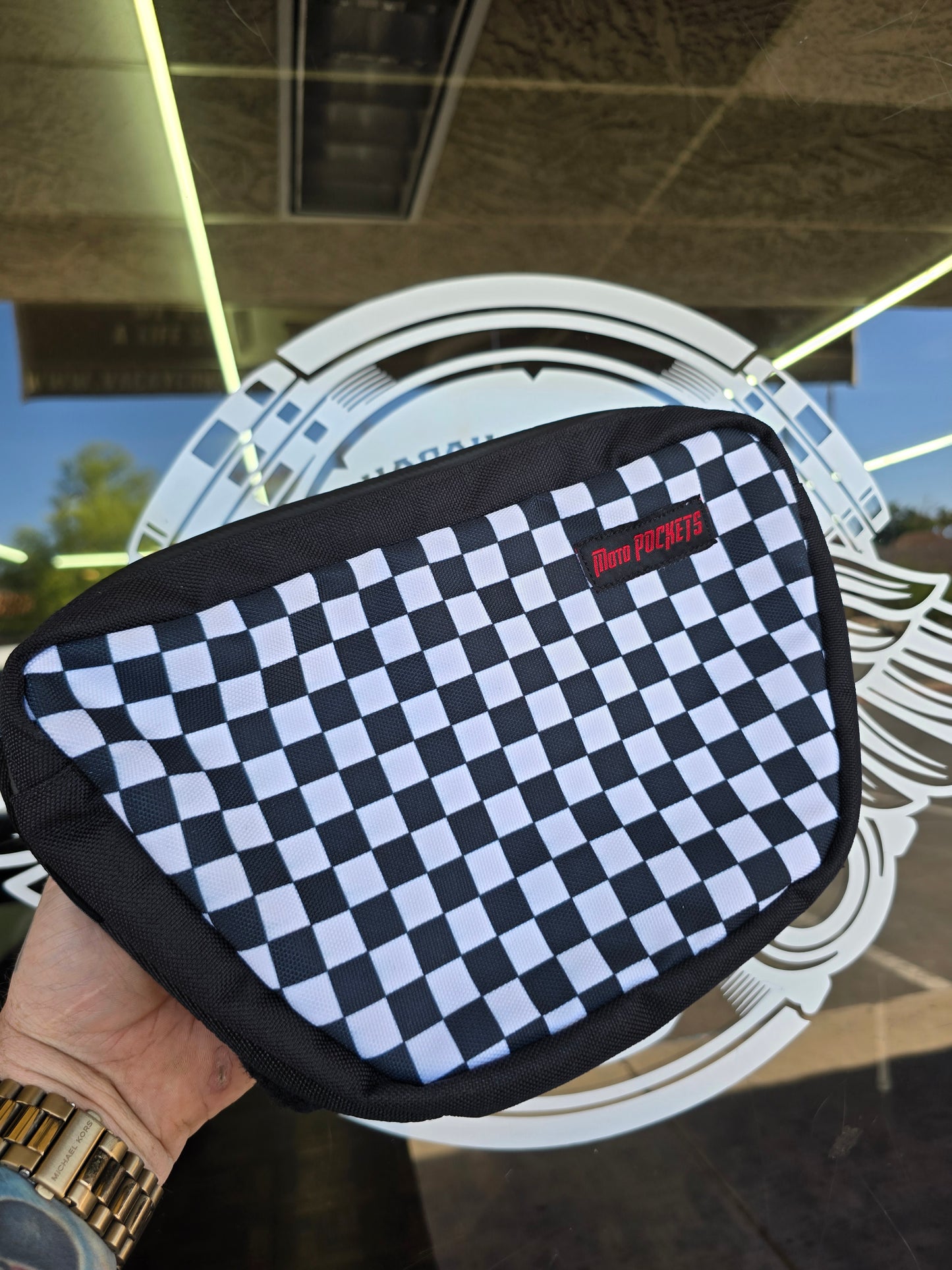 Checkered OG T-Bar Bag