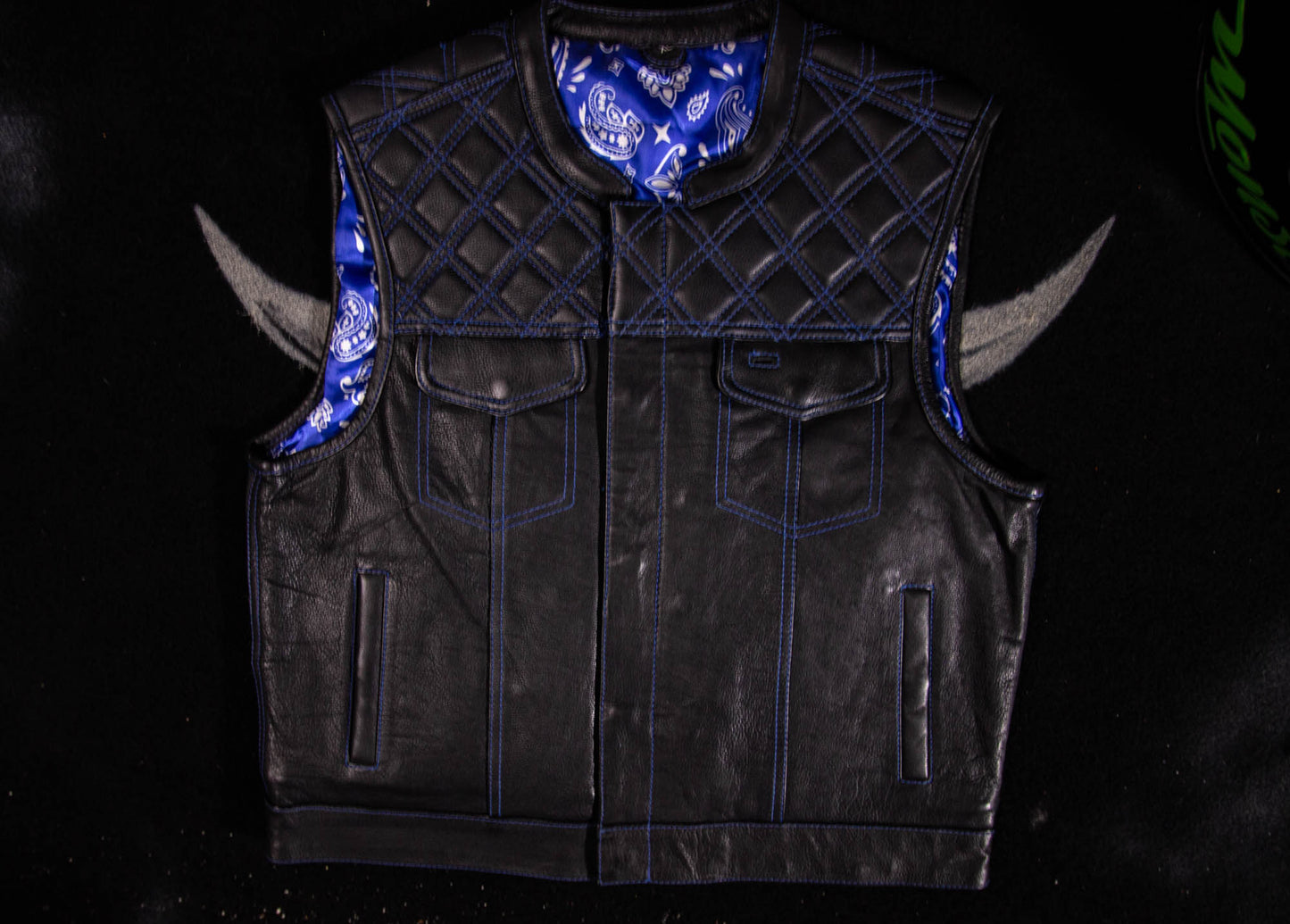 The "SAVAGE" - Blue Stitch