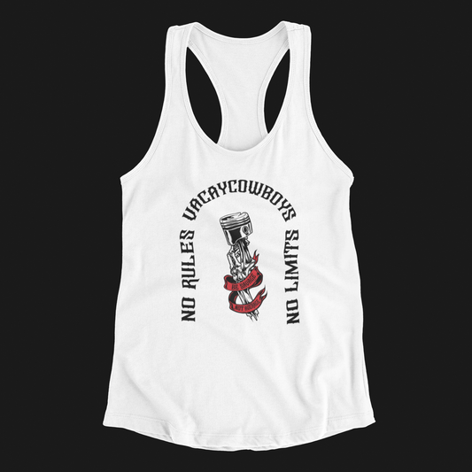 No Rules No limits - Racerback