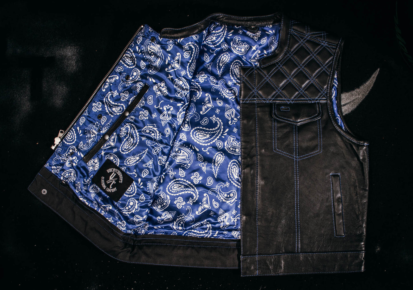 The "SAVAGE" - Blue Stitch