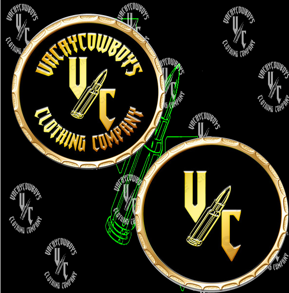 VacayCowboy Challenge Coin - LIMITED EDITION