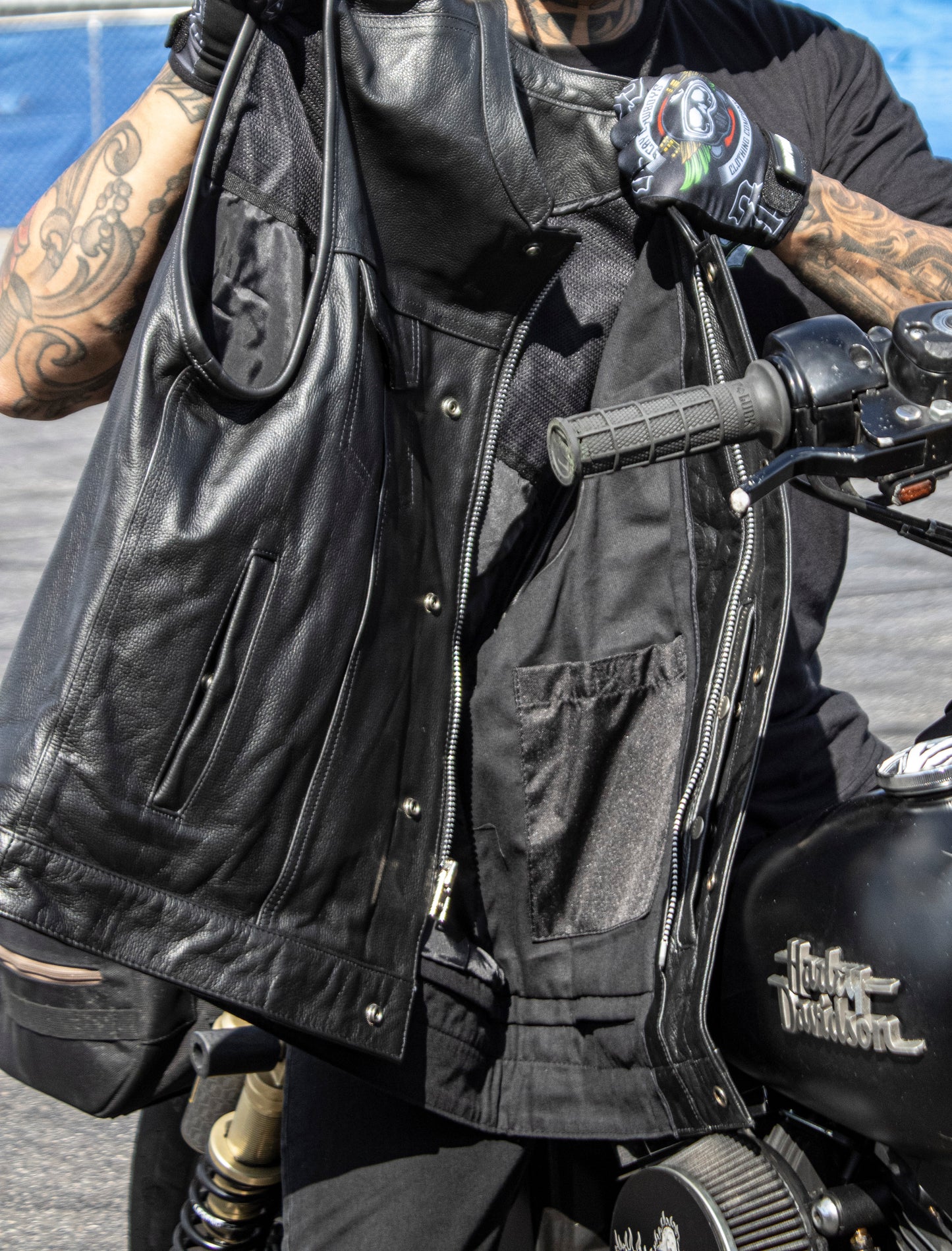 The SAVAGE - Leather Vest