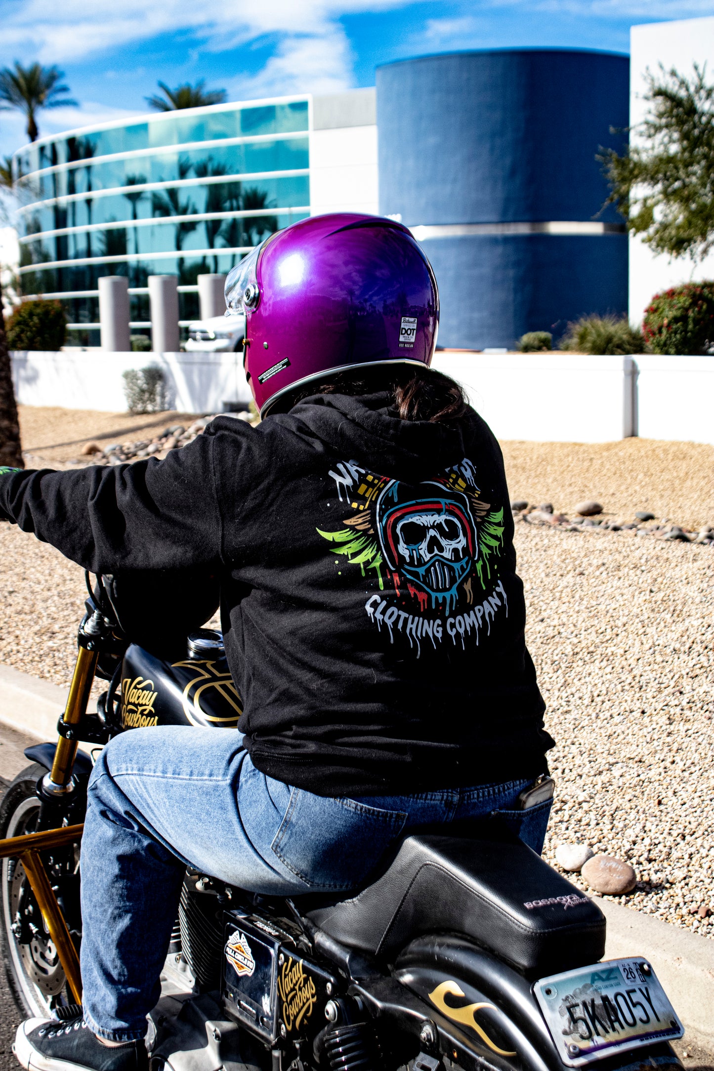 G - OLLIE -  Black Zip up Hoodie