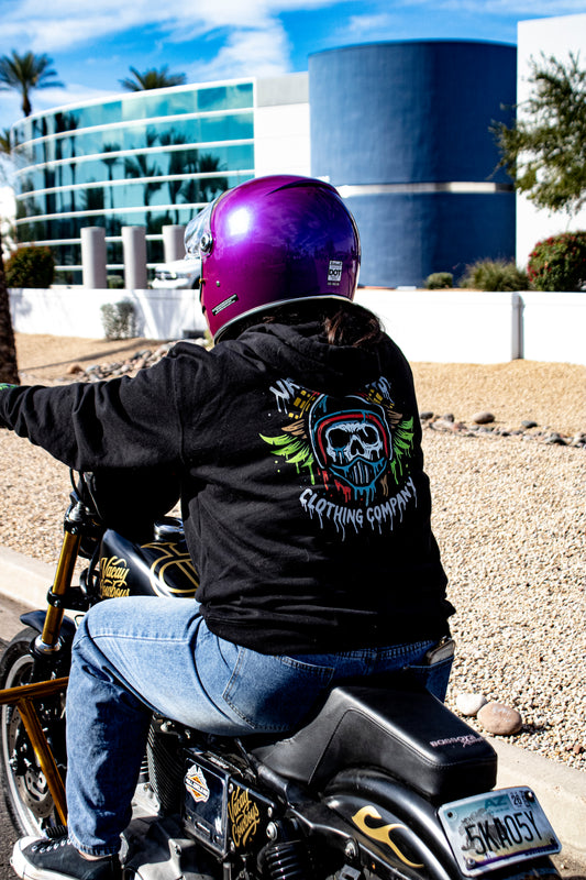 G - OLLIE -  Black Zip up Hoodie