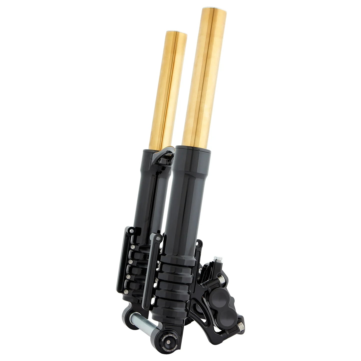 Touring Fork Tubes - Gold / Black / Chrome