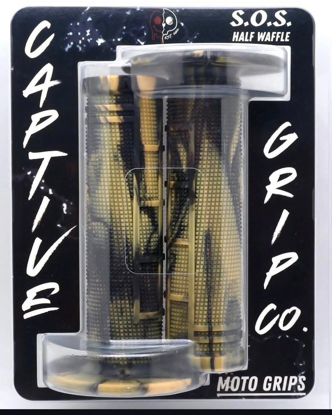Mocha/Black Captive Grip Co S.O.S Half Waffle