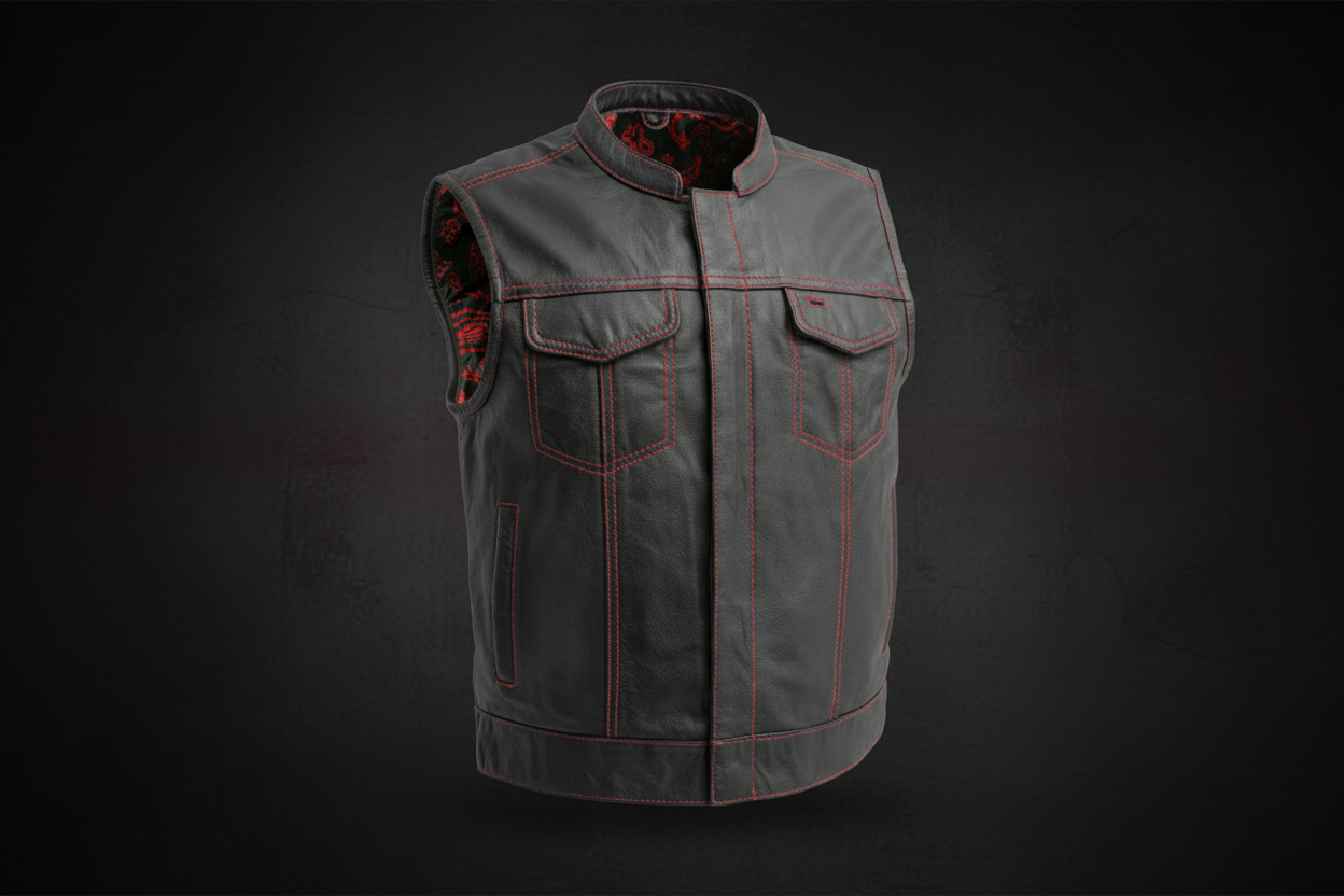 Club Cut - Red Stitch