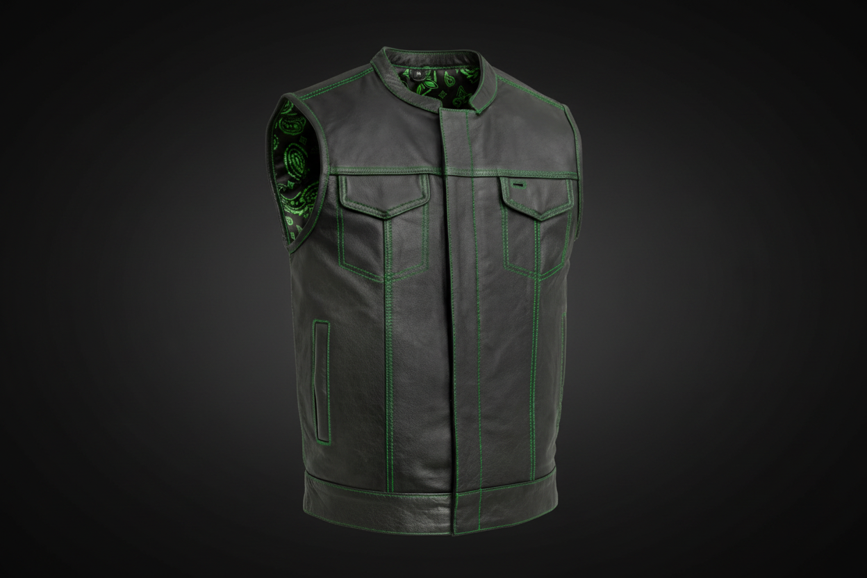 The Cut - Green Stitch - Standard Length