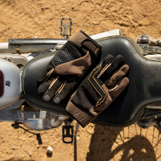 Baja Gloves - Chocolate - Biltwell