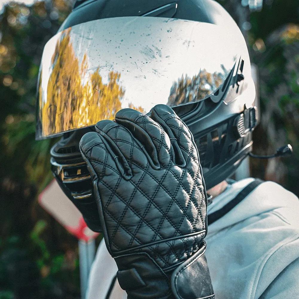 8423.00 - Mens Full Finger Diamond Stitch Gloves