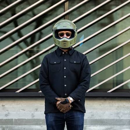 Biltwell Lane Splitter - Gloss Olive Green