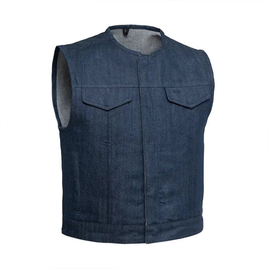Lowside Blue Denim Vest