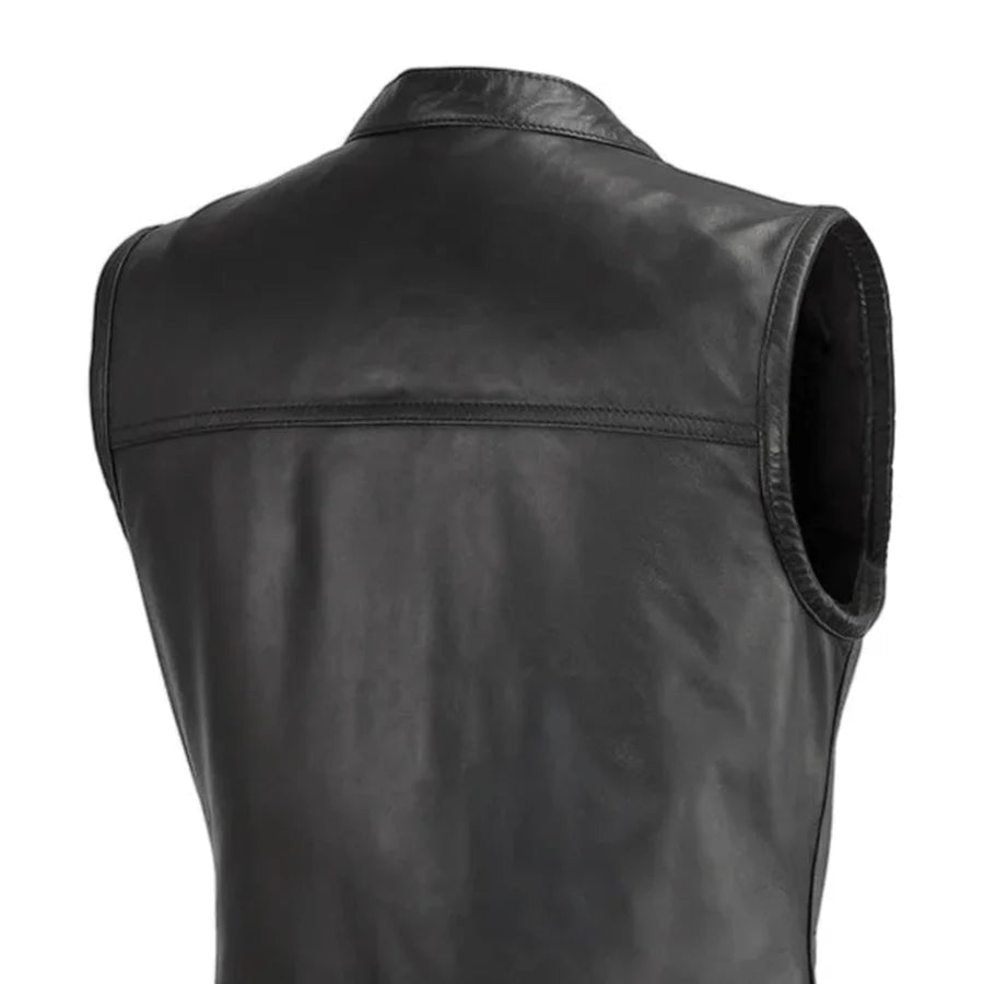 Ludlow Women's Motorcycle Leather Vest